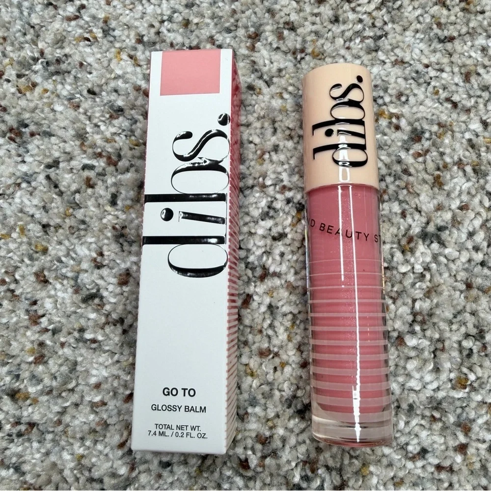 DIBS Go To Glossy Balm Lip Gloss Effortless Pink NWT NIB